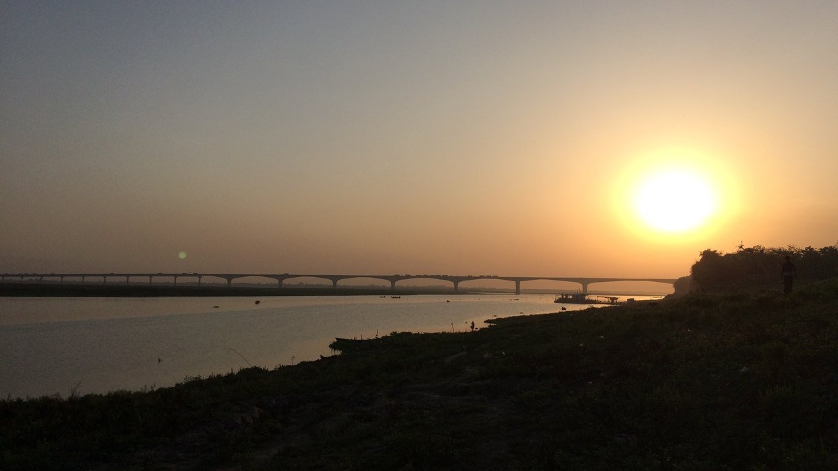 भागलपुर में गंगा नदी का किनारा — सांकेतिक तस्वीर