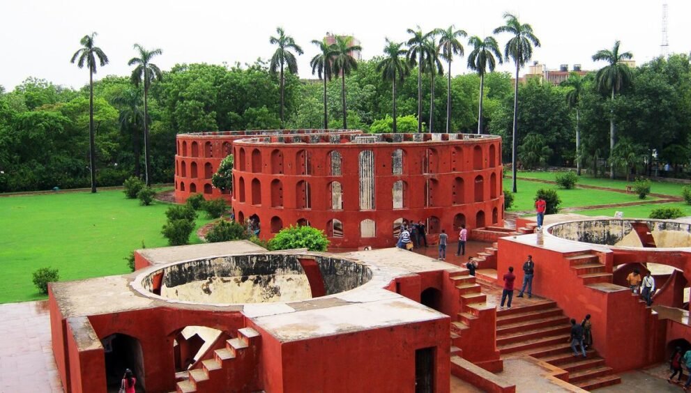 Jantar Mantar: नई दिल्ली स्थित जंतर मंतर वेधशाला का दृश्य, जो अब नामित प्रदर्शन स्थल नहीं रहा