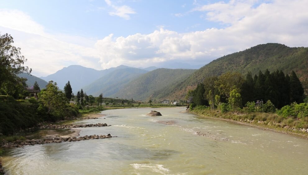 Bhutan Flash Flood: पुनाखा में मो छू नदी (फाइल फोटो)