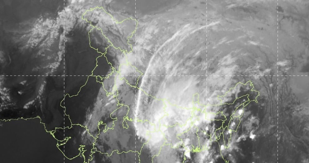 Cyclone Arnab North India Effect: 29 अक्टूबर की IMD INSAT-3DS सैटेलाइट तस्वीर