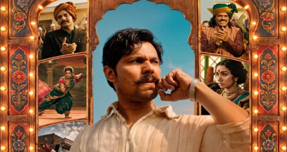 फिल्म ईठा के पोस्टर में ‘मर्चेंट’ के किरदार में मूंछों पर ताव देते रणदीप हुड्डा
