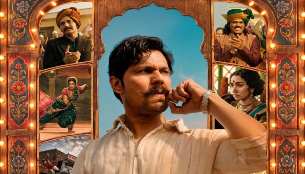 फिल्म ईठा के पोस्टर में ‘मर्चेंट’ के किरदार में मूंछों पर ताव देते रणदीप हुड्डा