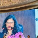 नई दिल्ली में एक चिकित्सा सम्मेलन को संबोधित करतीं केंद्रीय स्वास्थ्य सचिव पुण्य सलिला श्रीवास्तव
