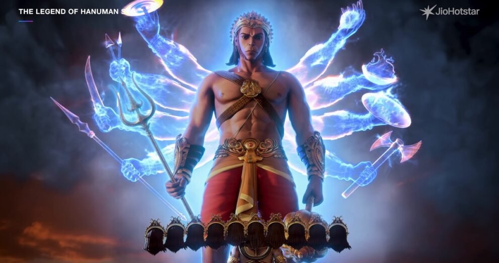 The Legend of Hanuman Season 7 ट्रेलर में त्रिशूल और अस्त्रों के साथ हनुमान का रुद्र रूप