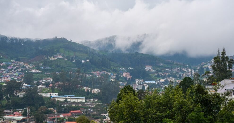 Misty monsoon morning in Ooty, The Nilgiris, Tamil Nadu (file photo)